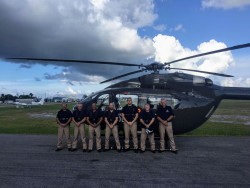 RCIPS Helicopter Deployed to Bahamas