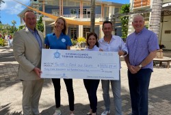 CITA presents funds to two local charities
