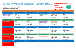 Public Health Updates Covid 19 Vaccination Schedule