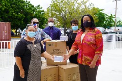 HSA and Ministry of Education provide masks to schools