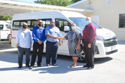 Cayman Brac Public Works Department Receives New Transport Van