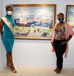 My Art is My Life: Miss Lassie Exhibition Opens to Appreciative Attendees