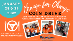 Meals on Wheels Change for Change Coin Drive
