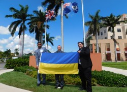 CI Flies Ukrainian Flag in Unity