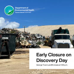 Landfills operations on Discovery Day