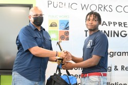 Trainees Receive Awards in PWD Skills Competition