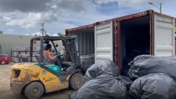 Recyclables from Cayman Brac successfully removed