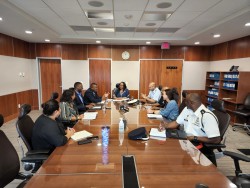 CI Cadet Corps Committee discuss plans with Minister Turner