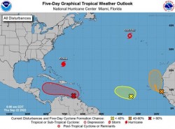 Potential Severe Weather Notification Prepared By The Cayman Islands Weather Service