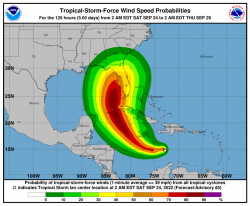 IAN FORECAST TO RAPIDLY STRENGTHEN LATER THIS WEEKEND