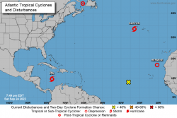 Tropical Storm Ian Public Advisory 7pm Update