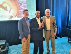 Caymanian Captain receives Tommy Gifford Award