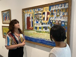 The National Gallery and the Cayman National Cultural Foundation – co-launch the new exhibition ‘Miss Lassie: An Intuitive Spirit’