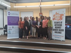 16 Days of Activism against Gender Based Violence Concludes