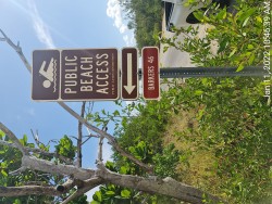 Public Lands Commission Seeks Help to Recover Missing Public Beach Access Signs