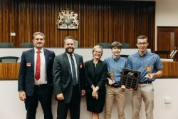 Cayman International School win the inaugural Cayman Collas Crill Moot