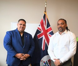 Montserrat Agriculture Minister Makes Courtesy Call