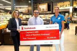 Scotiabank Supports Families Through Cayman's ARK Donation