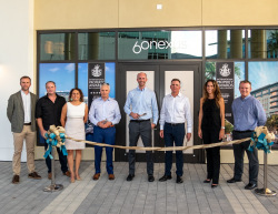 Cayman’s first 10-storey commercial building, packed with modern sustainability features, officially opens its doors