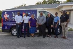Premier Hands Over New Bookmobile to Cayman Brac Public Library