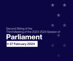 Summary for Parliament - Tuesday, 27 February 2024