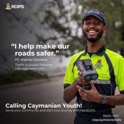 RCIPS Seeks Young Caymanians with Local Recruitment Campaign