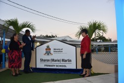 Sharon (Marie) Martin Primary School Becomes Marie Martin Primary School