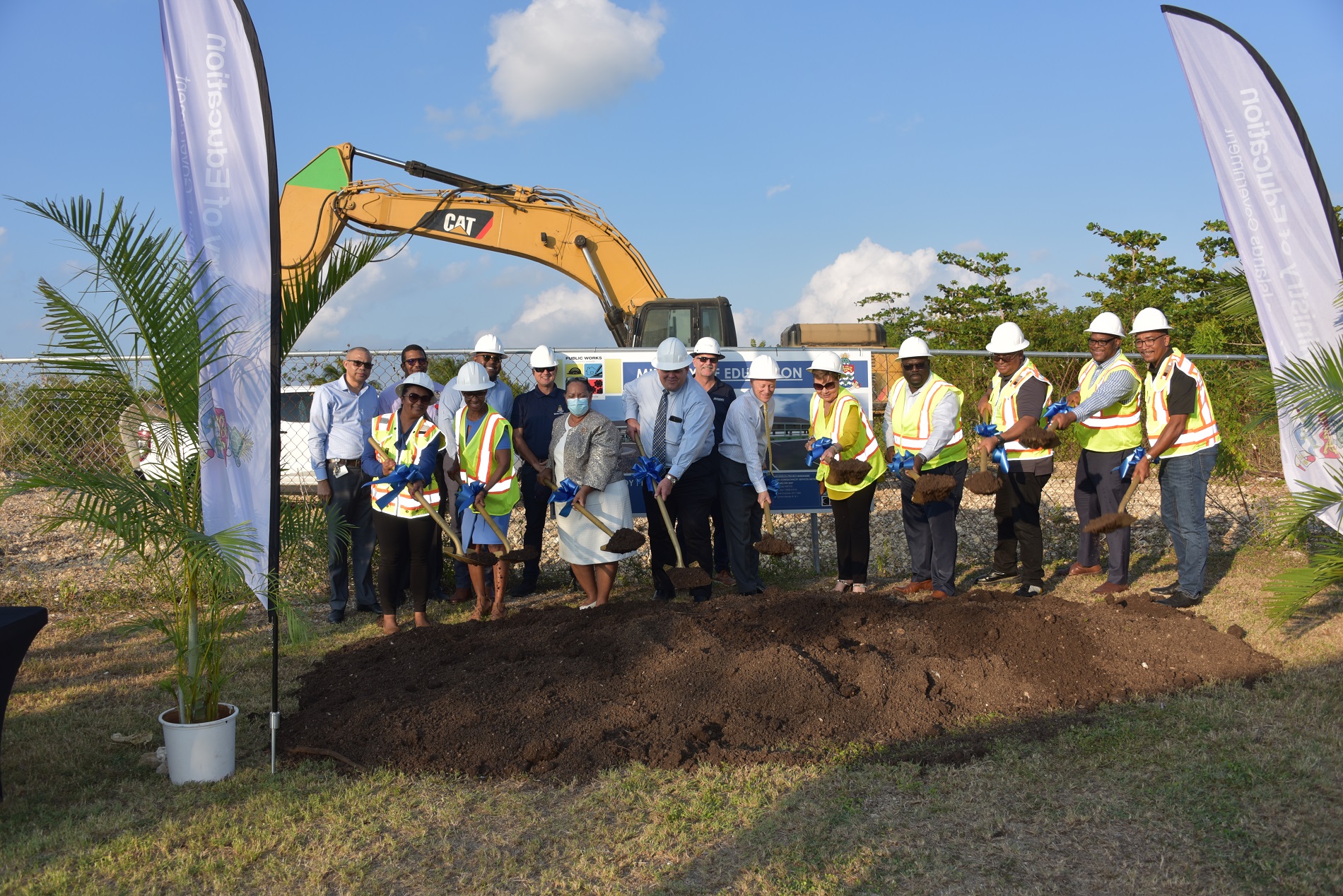 Ministry of Education (MoE) Breaks Ground for New Theoline McCoy ...