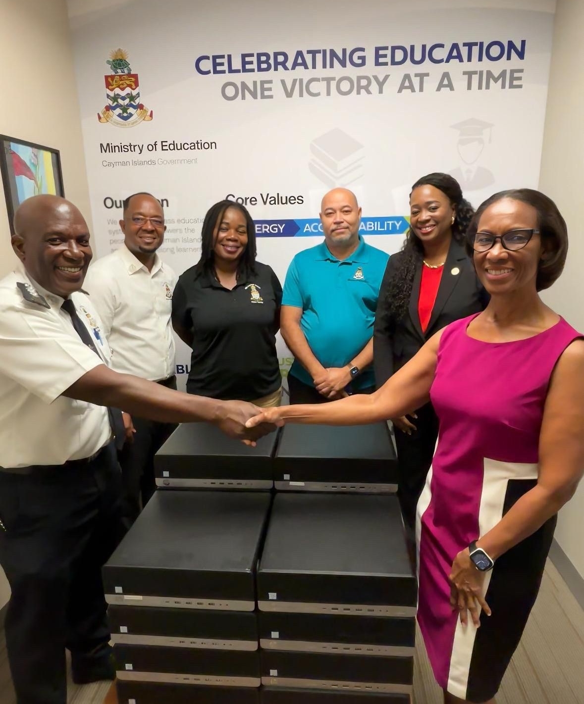 Ministry of Education Donates 26 Computers to Support Prison ...