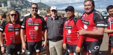 Premier, Cayman delegation complete grueling charity bicycle ride in Monaco