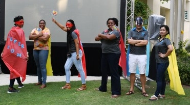 Real Life Superheroes make an Appearance Before LEGO Movie