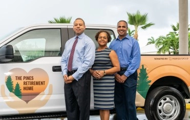 Maples Group Supports Pines Retirement Home with Vehicle Donation Assisted by Ministry of Community Affairs