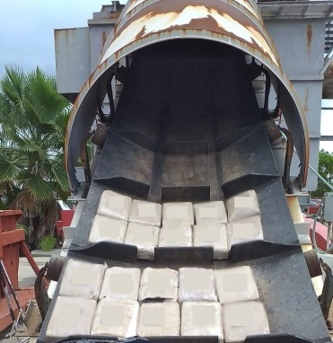 Suspected Cocaine Recovered