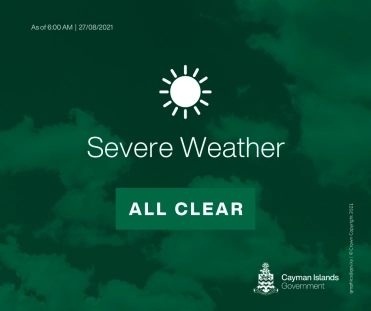 Grand Cayman Clear of Ida, Sister Islands Still Under Warning