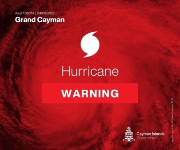 Grand Cayman remains under Hurricane Warning; Sister Islands Tropical Storm Watch still in effect