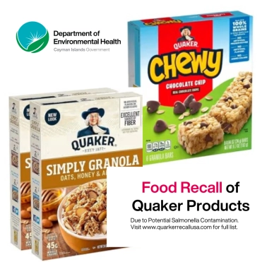 Recall of Quaker’s Products