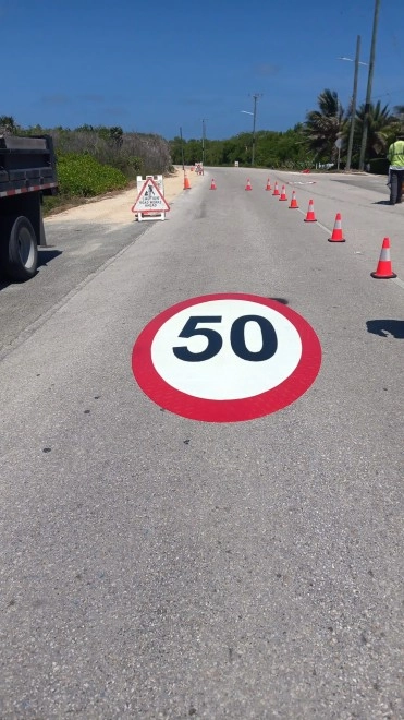 New Road Markings Indicate Speed Limits As Part of National Road Safety Strategy