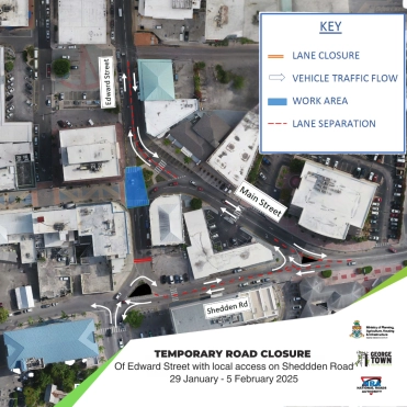 Road Closure of Edwards Street, George Town