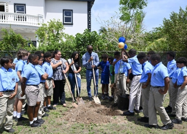 Joanna Clarke Primary Hosts Symbolic Tree Planting