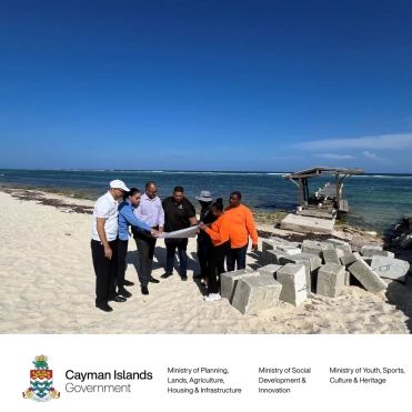 Construction of New Dock Begins at East End Heritage Beach