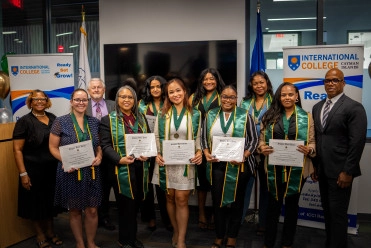 ICCI Honors Students with Sigma Beta Delta Induction Ceremony