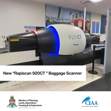 Phase One of Advanced Baggage Scanners Now Operational at Owen Roberts International Airport
