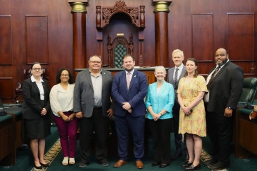 United Kingdom Minister of State Visits the Cayman Islands Parliament
