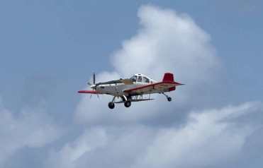 Aircraft larviciding under way across the Cayman Islands