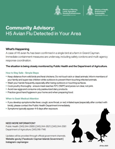 Containment Efforts Continue After Avian Flu Detection