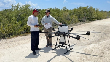 MRCU undertakes drone training and calibration