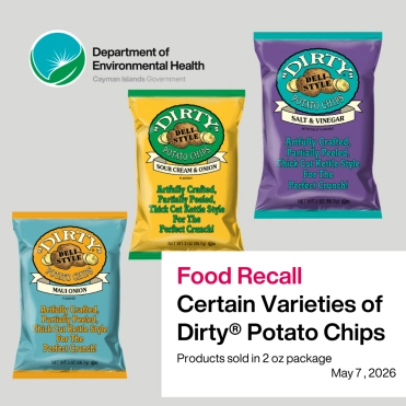 Food Recall on Certain Varieties of Dirty® Potato Chips