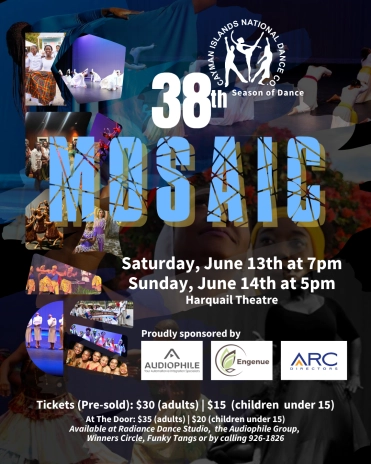 Cayman Islands National Dance Company Presents "MOSAIC" – The 38th Season of Dance