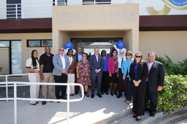 Radio Cayman Building Renamed the Loxley Banks Broadcasting Centre