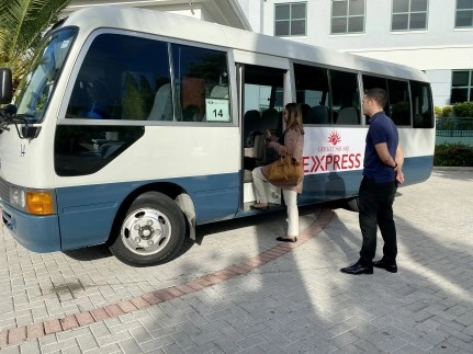 Cricket Square launches bus service